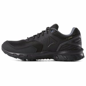 Buty Trekkingowe Damskie Reebok Ridgerider Trail Czarne/Szare/Niebieskie PL 76FGONL